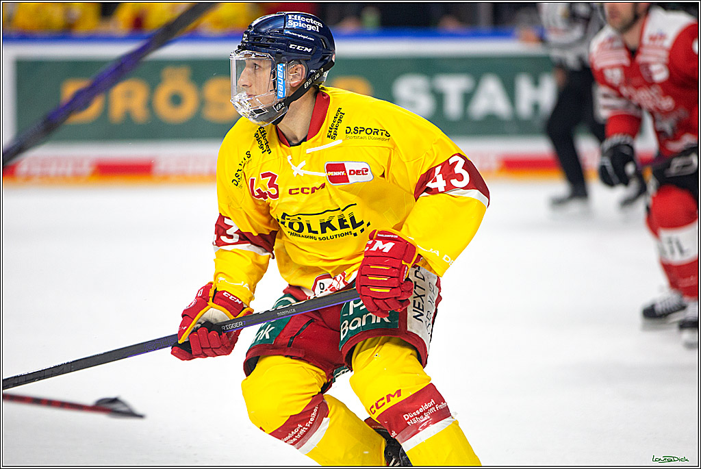 PENNY DEL; Koelner Haie- Duesseldorfer EG; Koeln, 02.01.2023